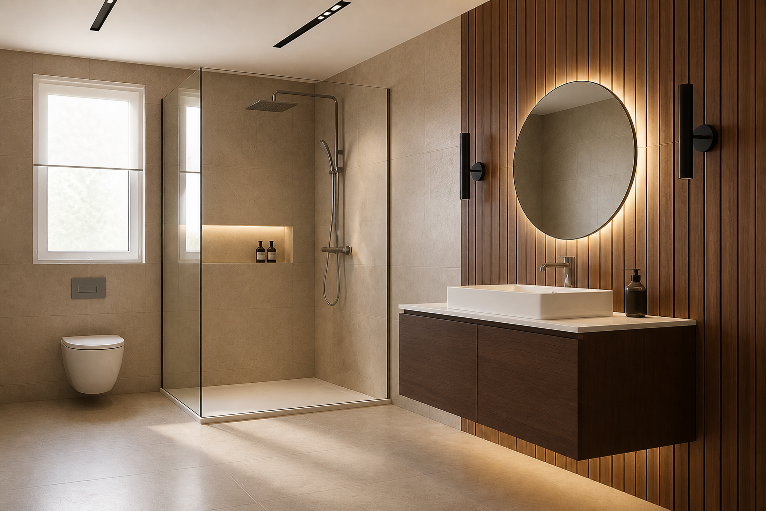 Interior of a Trillium Type 4, 1,100 sq. ft. duplex residence